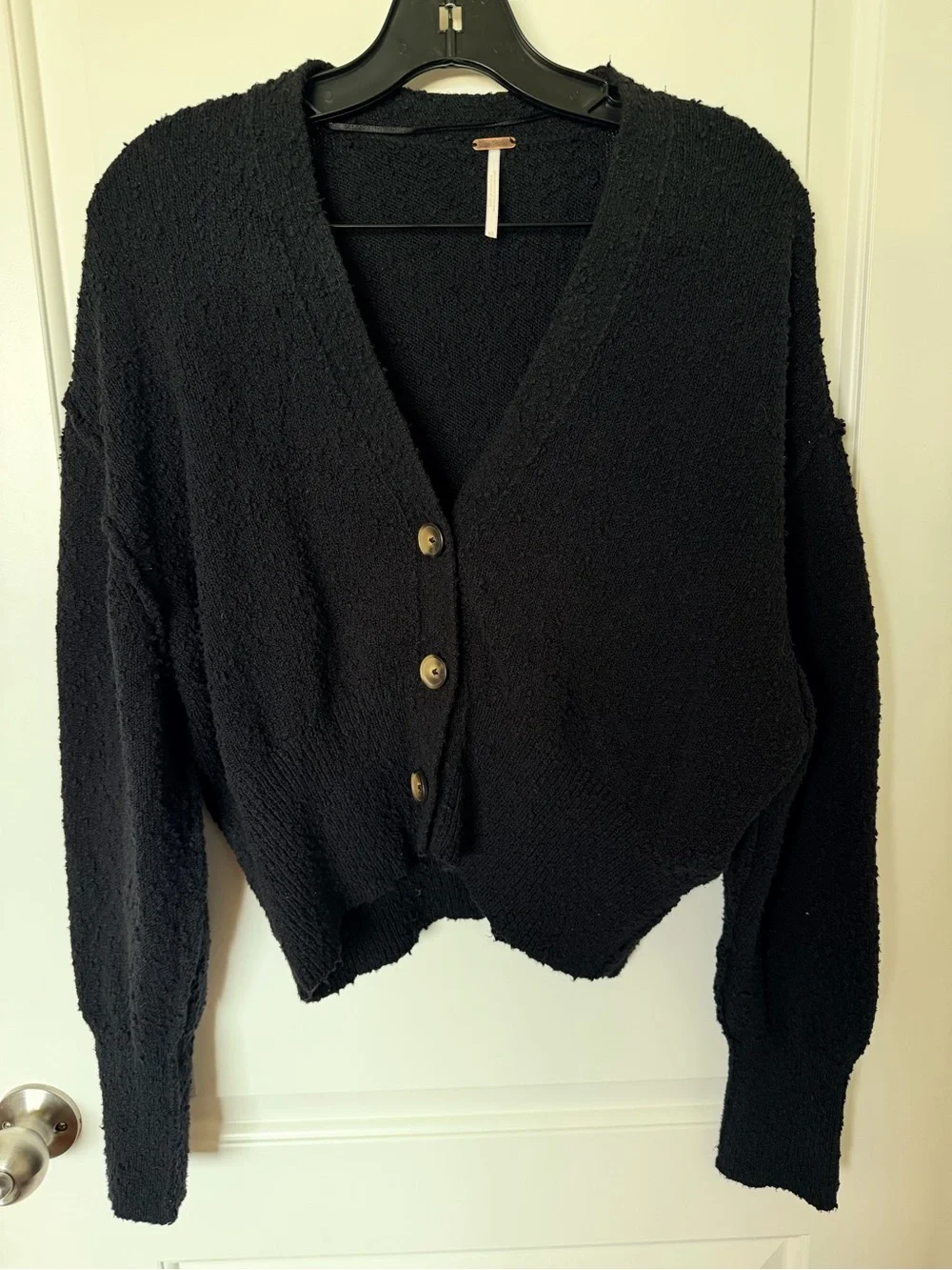 Free People Found My Friend Cardi in Black